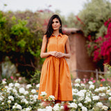 The Kōr Shirt Dress in Terracotta