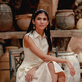 The Kōr Shirt Dress in Linen & Cotton