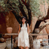 The Kōr Shirt Dress in Linen & Cotton