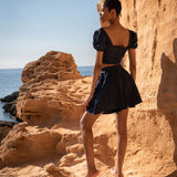 The Crop Top in Navy