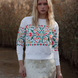 The "Holly Jolly" Embroidered Sweatshirt