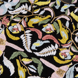 Andi Embroidered Black Dress