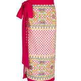 Dahlia Embroidered Sarong