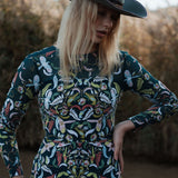 Andi Embroidered Maxi Dress