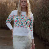 The "Holly Jolly" Embroidered Sweatshirt