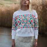 The "Holly Jolly" Embroidered Sweatshirt