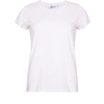 White organic cotton women's t-shirt basic fit