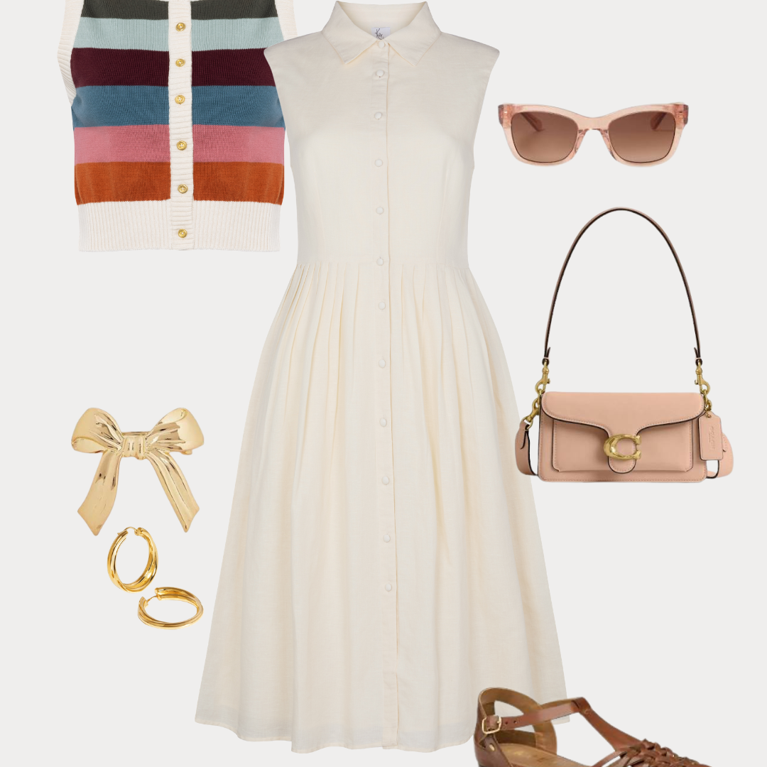 One dress. Six ways to wear it.