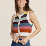 The Kōr Organic Cotton Stripe Waistcoat