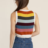 The Kōr Organic Cotton Stripe Waistcoat