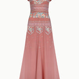 Amara Embroidered Maxi Dress