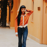 The Kōr Terracotta Organic Cotton Cardigan