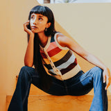 The Kōr Organic Cotton Stripe Waistcoat