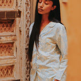 The Iris Cream Pyjama Set