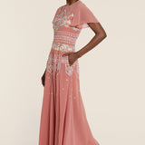 Amara Embroidered Maxi Dress