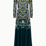 Andi Embroidered Maxi Dress