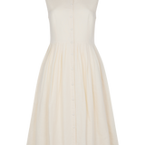 El vestido camisero Kōr de lino y algodón