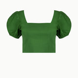 The Crop Top in Green