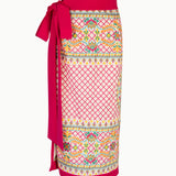 Dahlia Embroidered Sarong