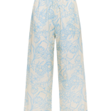 The Iris Cream Pyjama Set in Organic Cotton