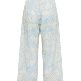 The Iris Cream Pyjama Set in Organic Cotton