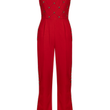 Mono rojo adornado Madeline