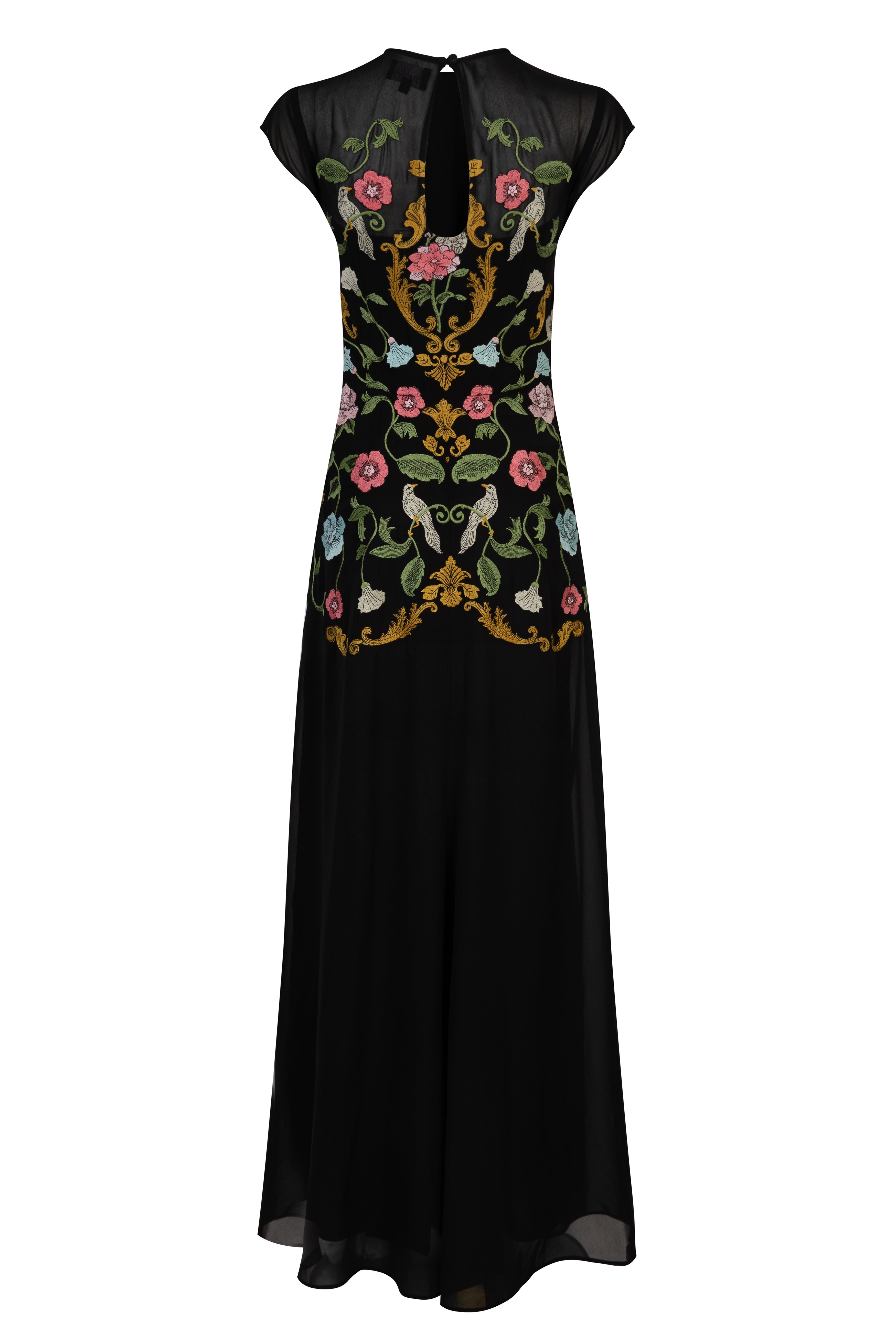 Maxi clearance embroidered dress