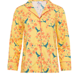The Nancy Yellow Pyjama Set in Organic Cotton