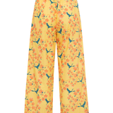 The Nancy Yellow Pyjama Set in Organic Cotton
