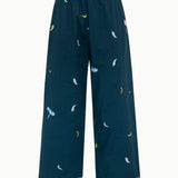 The Andi Navy Pyjama Set in Organic Cotton