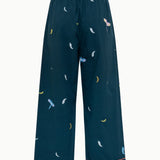 The Andi Navy Pyjama Set in Organic Cotton