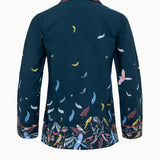 The Andi Navy Pyjama Set in Organic Cotton