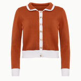 The Kōr Terracotta Organic Cotton Cardigan
