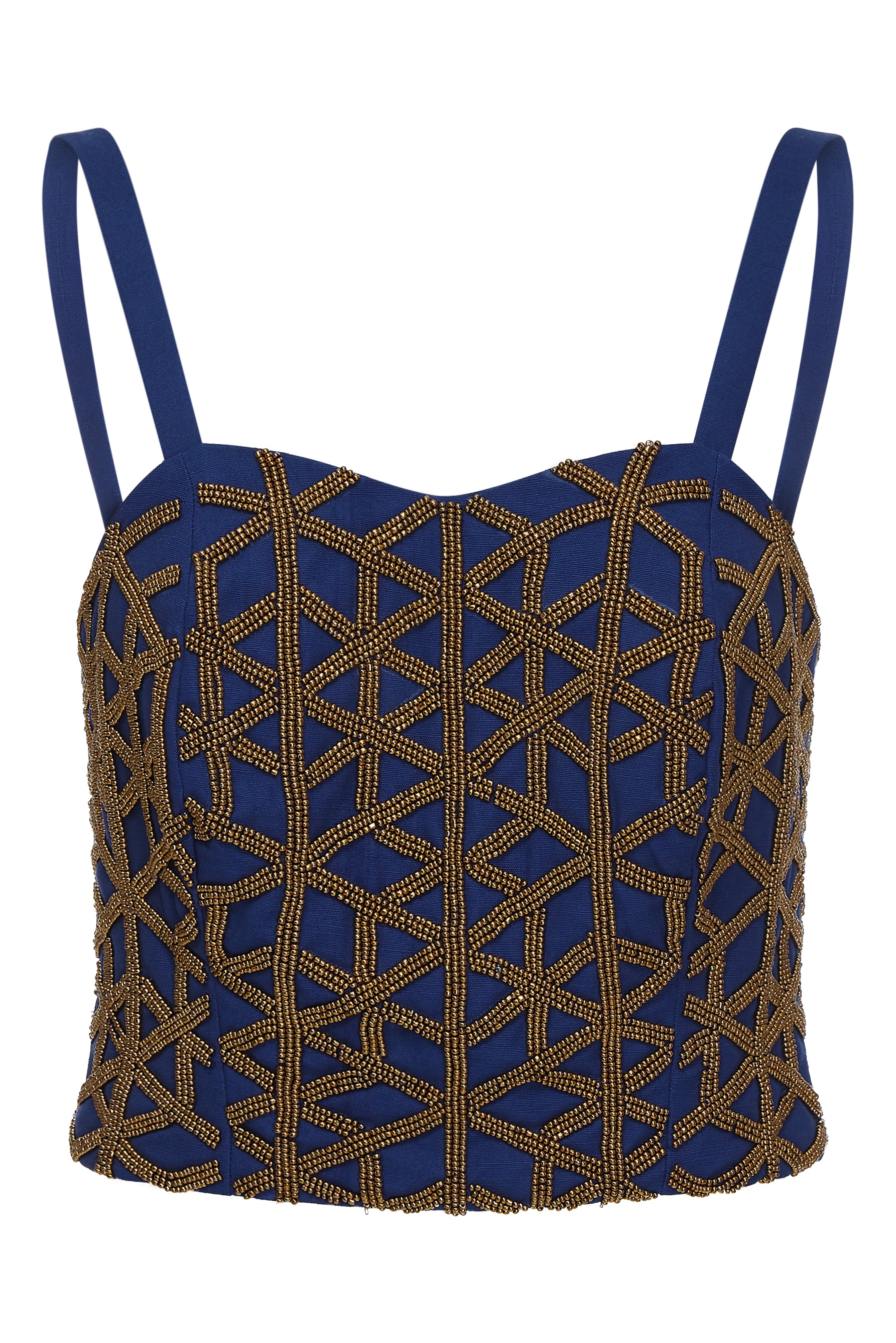 MEHRAULI BEADED TOP - Aarabhi