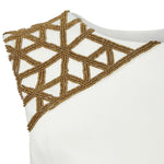 MEHRAULI SLANTED CROP TOP - Aarabhi