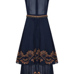EMPIRE EMBELLISHED MAXI DRESS - Aarabhi
