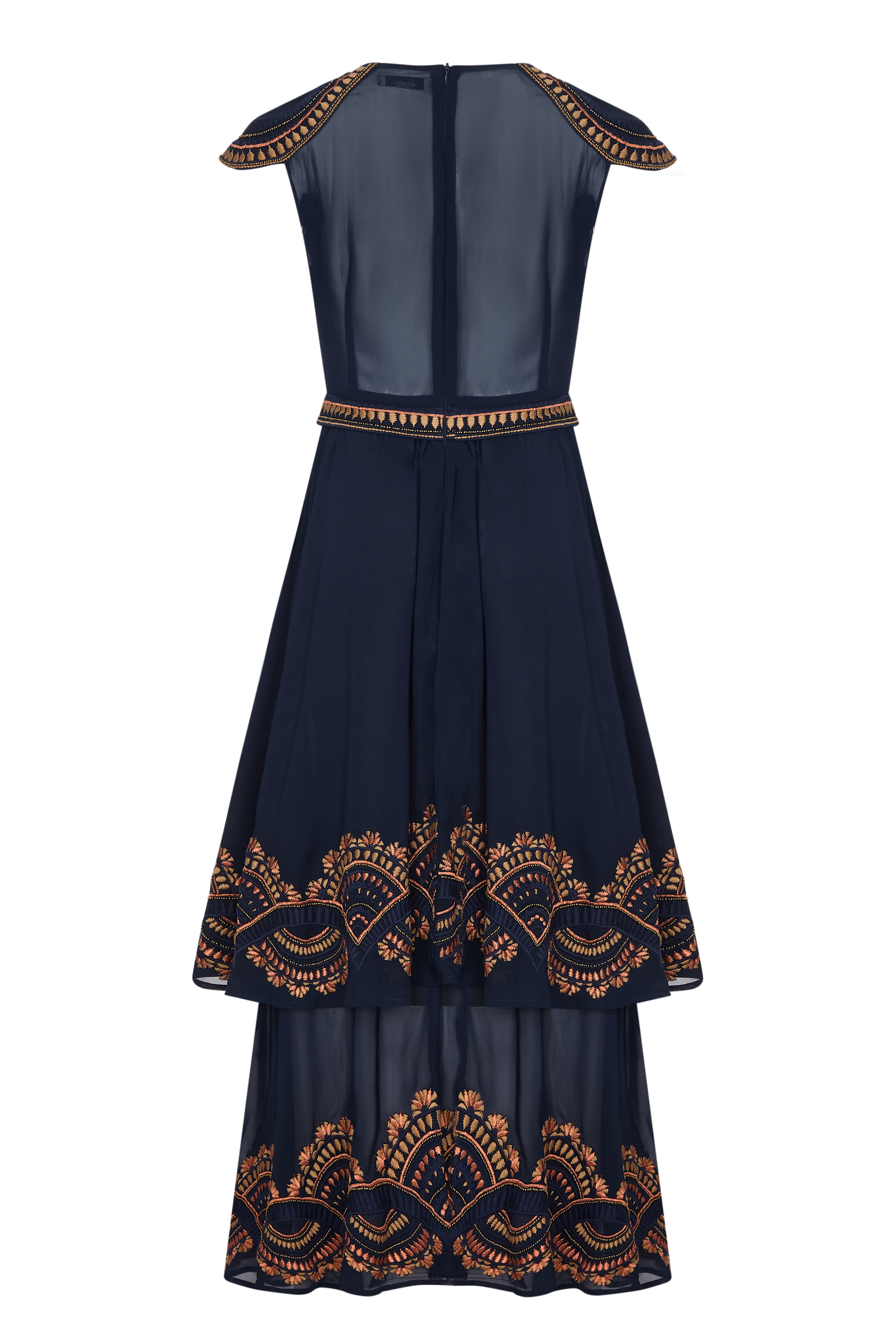 EMPIRE EMBELLISHED MAXI DRESS - Aarabhi