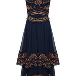 EMPIRE EMBELLISHED MAXI DRESS - Aarabhi