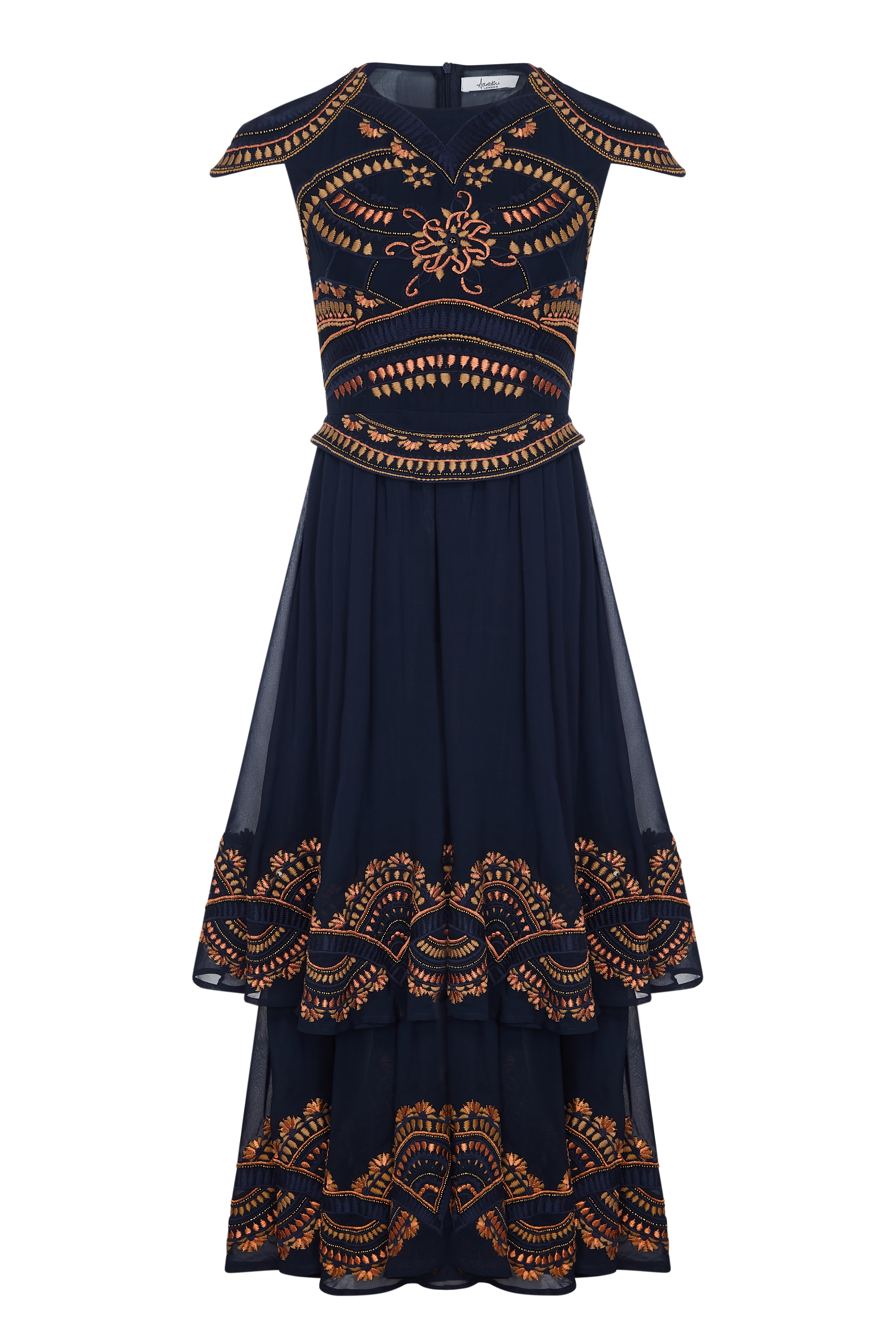 EMPIRE EMBELLISHED MAXI DRESS - Aarabhi