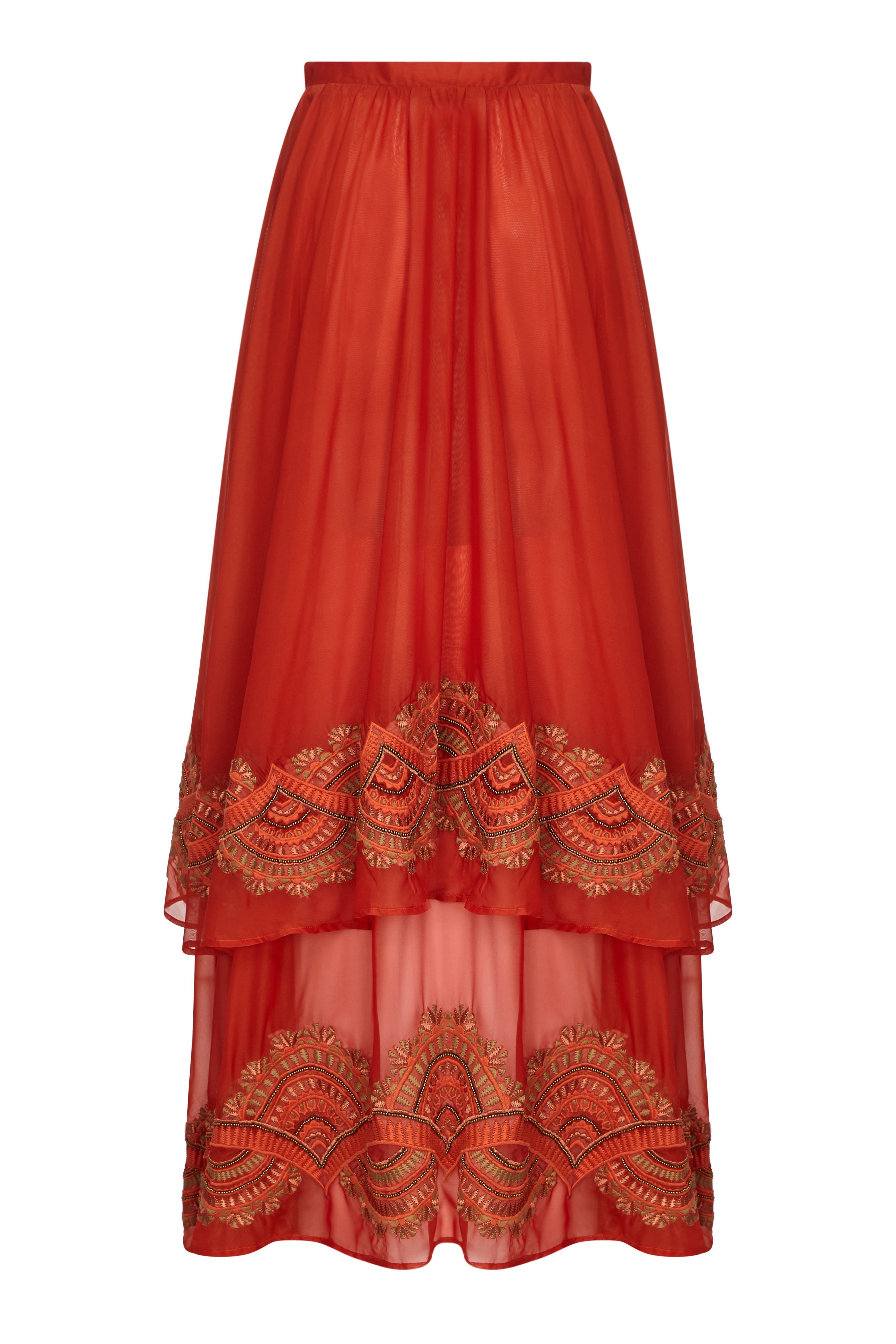 EMPIRE EMBELLISHED MAXI SKIRT - Aarabhi