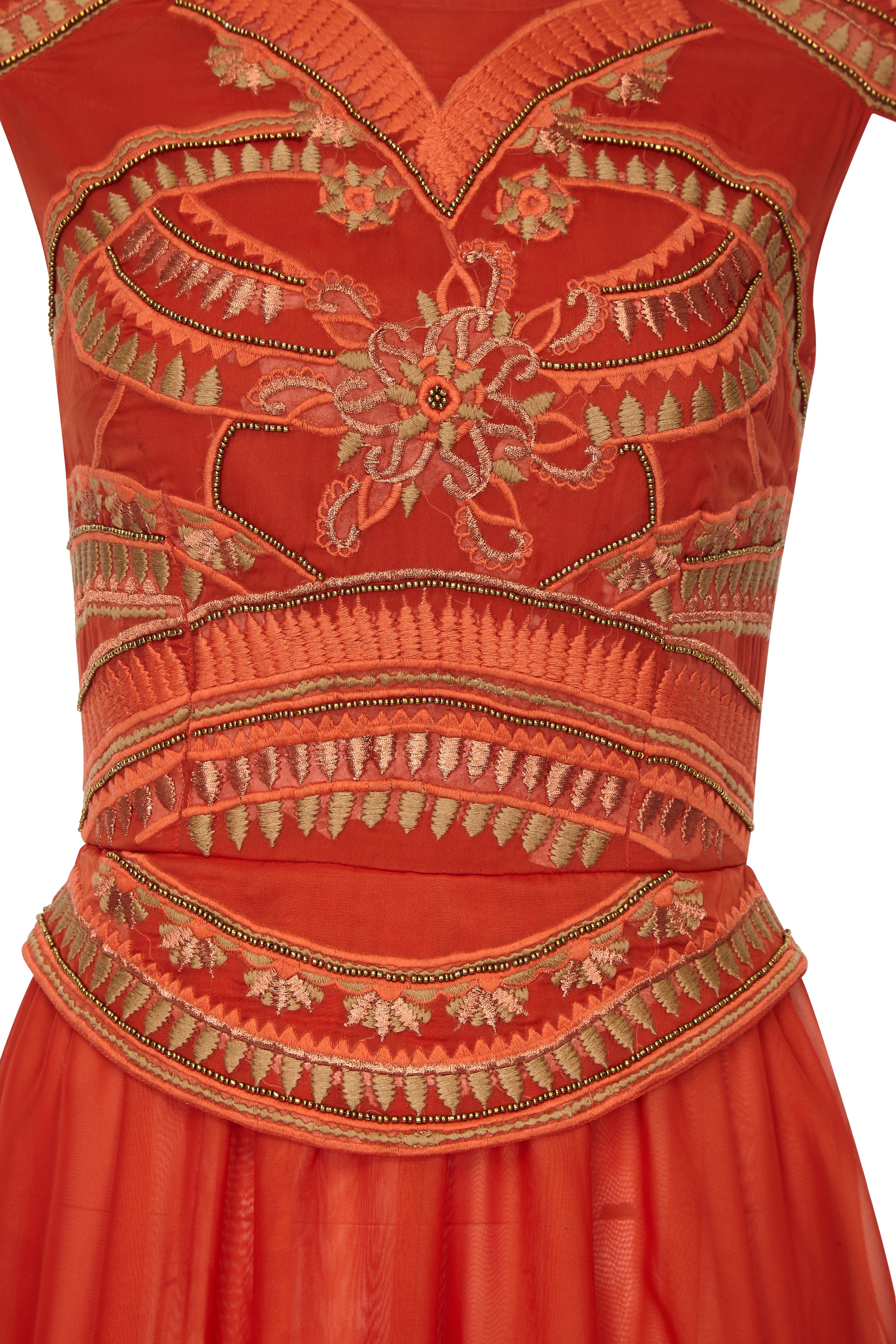 EMPIRE EMBELLISHED DRESS - Aarabhi