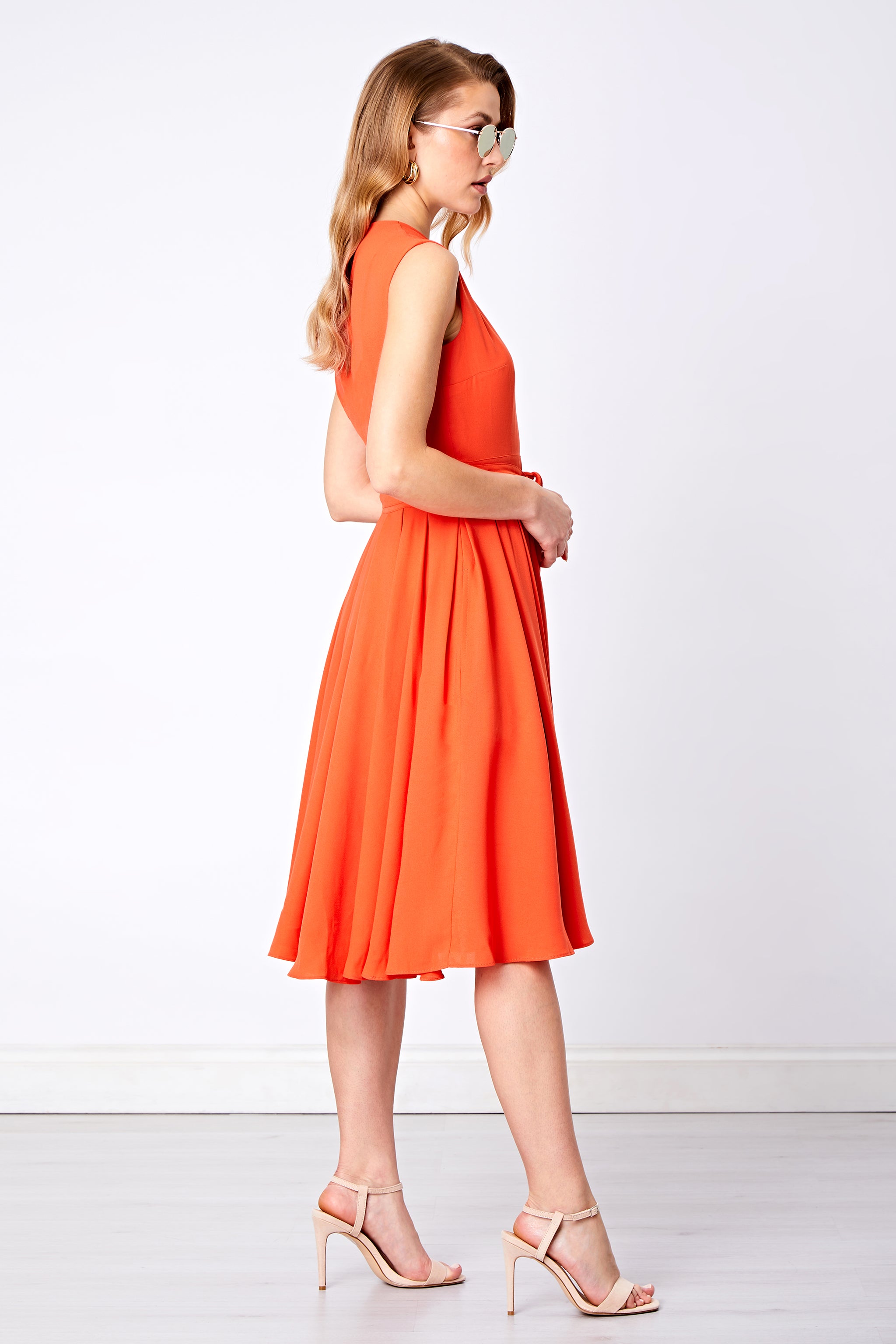 SAFFRON SUMMER DRESS - Aarabhi