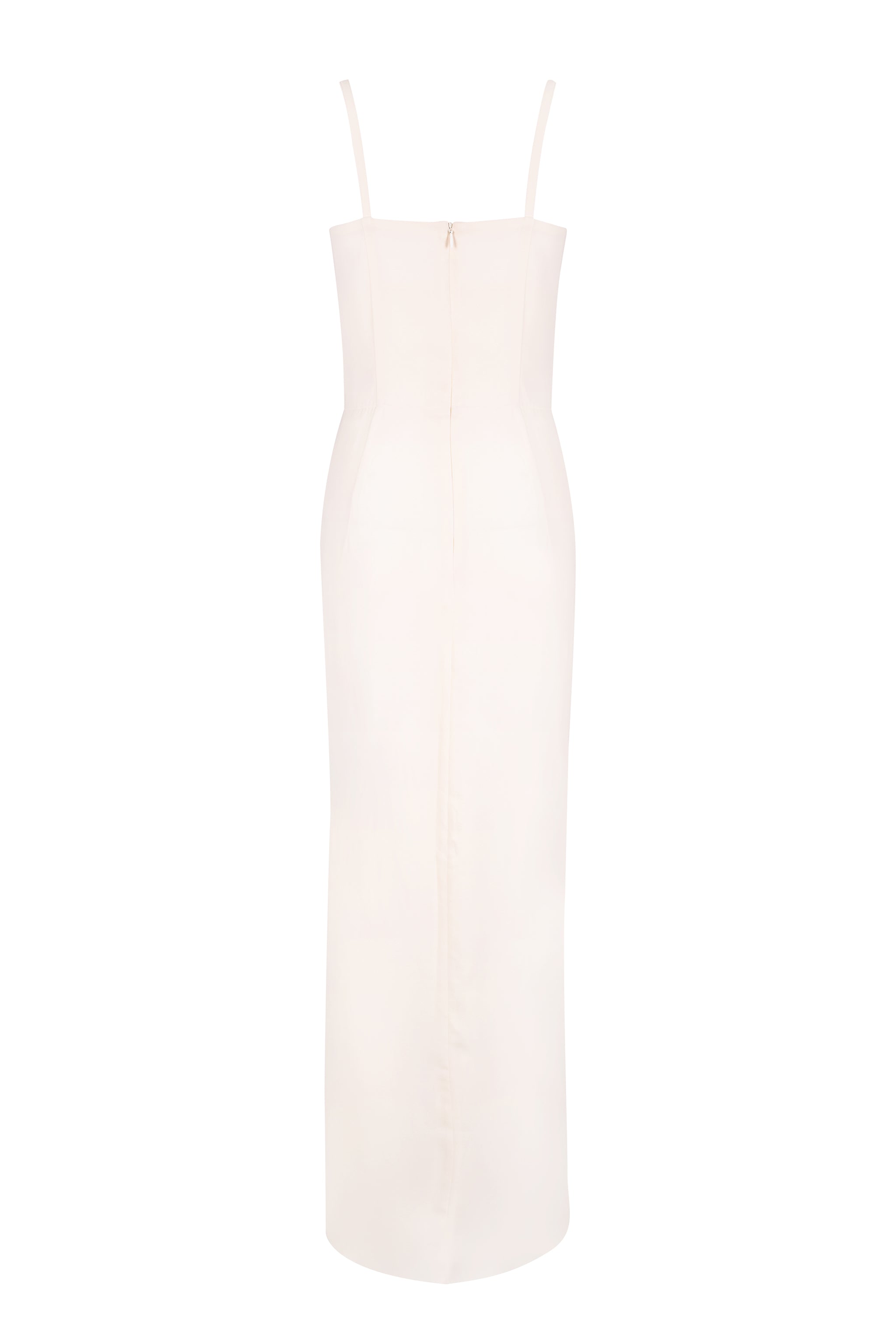 SAFFRON BEADED DRESS - Aarabhi