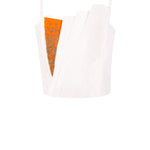 SAFFRON DRAPED BEADED TOP - Aarabhi