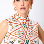 GABRIELLA EMBELLISHED TOP - Aarabhi