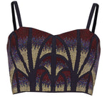 ROSE BEADED CROP TOP - Aarabhi