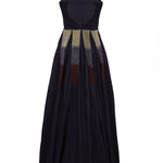 ROSE BEADED HIGH-LOW DRESS - Aarabhi
