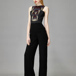 ROSE BEADED JUMPSUIT - Aarabhi