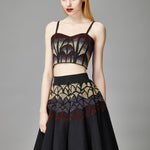 ROSE BEADED CROP TOP - Aarabhi