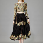 BELLE EMBELLISHED SHEER SKIRT - Aarabhi
